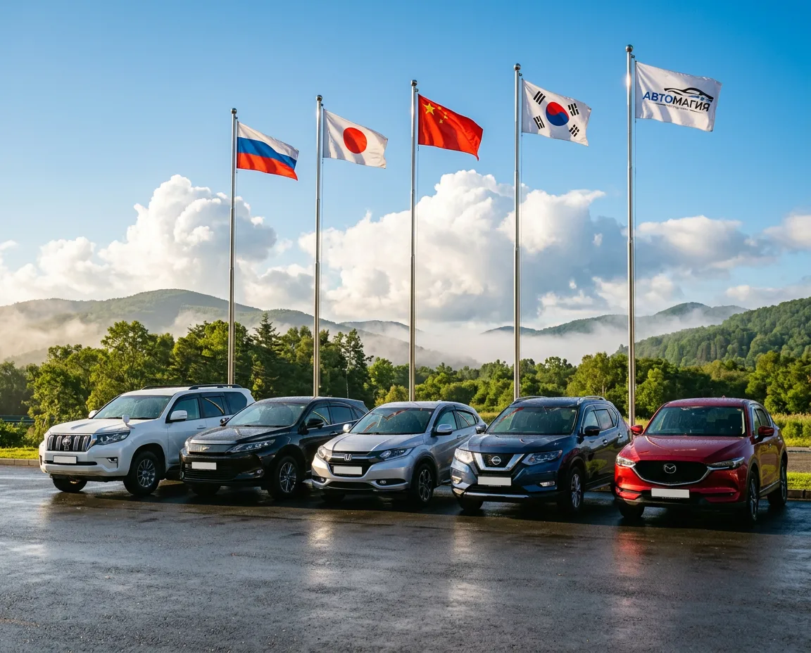 АвтоМагия — автомобили под заказ из Японии, Кореи и Китая с доставкой в Южно-Сахалинск под ключ